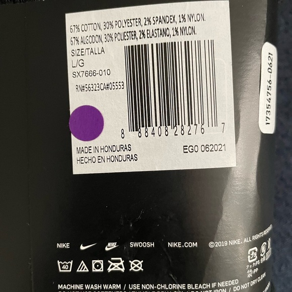 Nike White Socks crew cushion socks - Picture 4 of 4